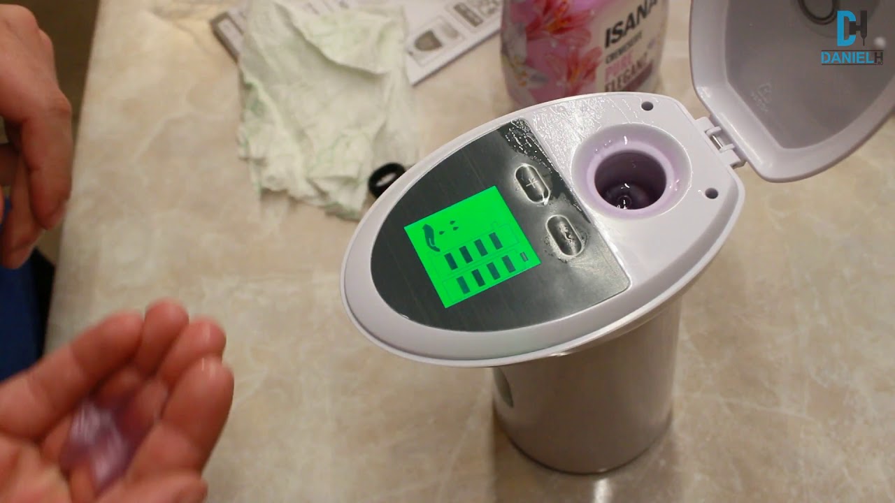 SilverCrest - Automatic soap dispenser - unboxing & test - #Lidl