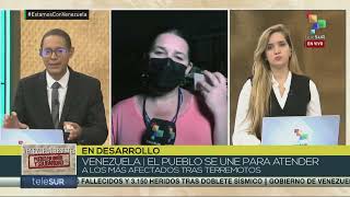 Reporte de Telesur en vivo desde La Guaira este domingo 28 de junio, 7:20 de la noche