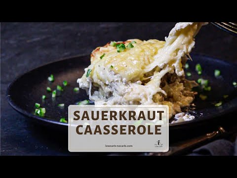 Sauerkraut Casserole Recipe with Ground Beef