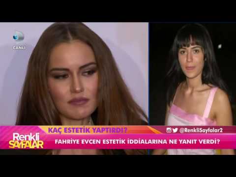 Fahriye Evcen'den Beklenen Estetik Itirafi