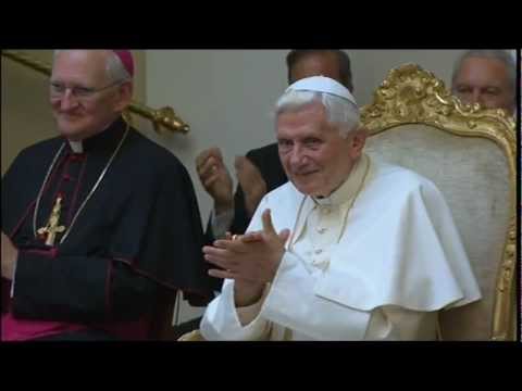 Pope Benedict XVI attends concert by Archdiocese of Munich