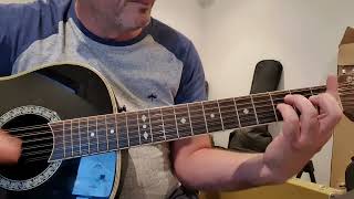 Breathe, The Cure (Acoustic Play along)