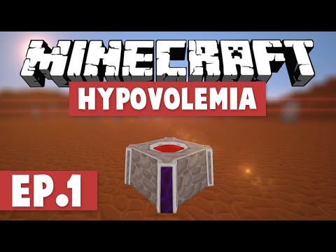 Minecraft Hypovolemia - WASTELAND! #1 [Modded Minecraft Mods]
