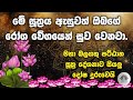 රෝග භූත දෝෂ වලින් ඔබව නිදහස් කරන පට්ටා