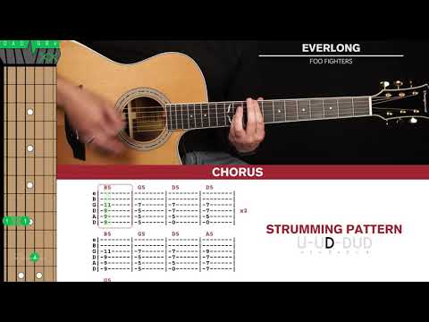 Everlong Guitar Cover Foo Fighters 🎸|Tabs + Chords|