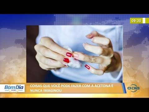 Coisas que você pode fazer com a acetona e nunca imaginou 09 07 2021