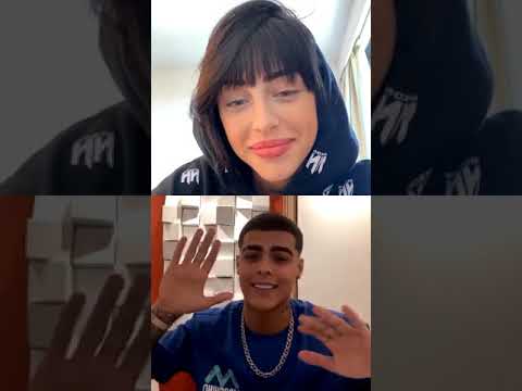 Nicki Nicole y Lunay  En Vivo Instagram Live  [Completo]