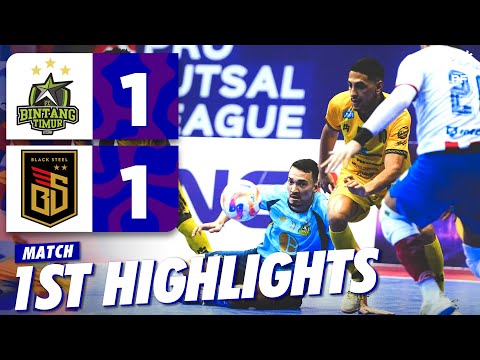 1ST HIGHLIGHT! BINTANG TIMUR SURABAYA (1) Vs (1) BLACKSTEEL FC | PRO FUTSAL LEAGUE 2024/2025