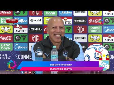 Conferencia de prensa de Sporting Cristal tras empatar con RB Bragantino