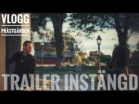 VLOGG - VI FILMAR TRAILER TILL INSTÄNGD - PRÄSTGÅRDEN