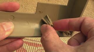 Commodore C64 Case Repair Kit (Screw Mounts & Broken Clips) From Hey Birt!