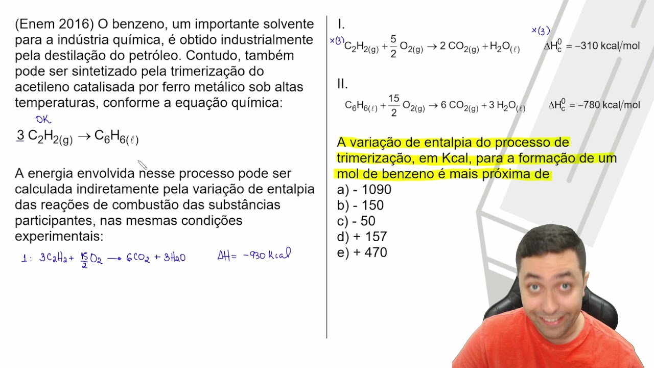 ?? O benzeno, um importante solvente para a indústria química, é obtido industrialmente