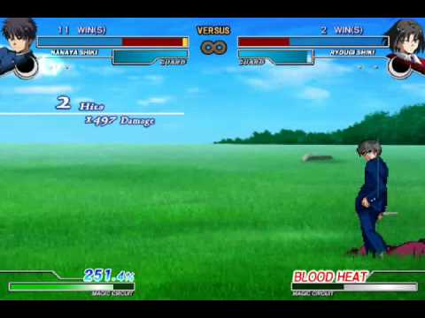 MBAA - C. Nanaya vs. C. Ryougi