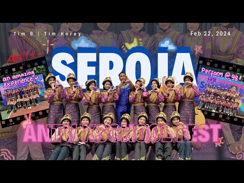 SEROJA '35 '36 TIM B 🩷💜 @XSCHOOL FEST ANTV | FEB 22, 2024 ;彡
