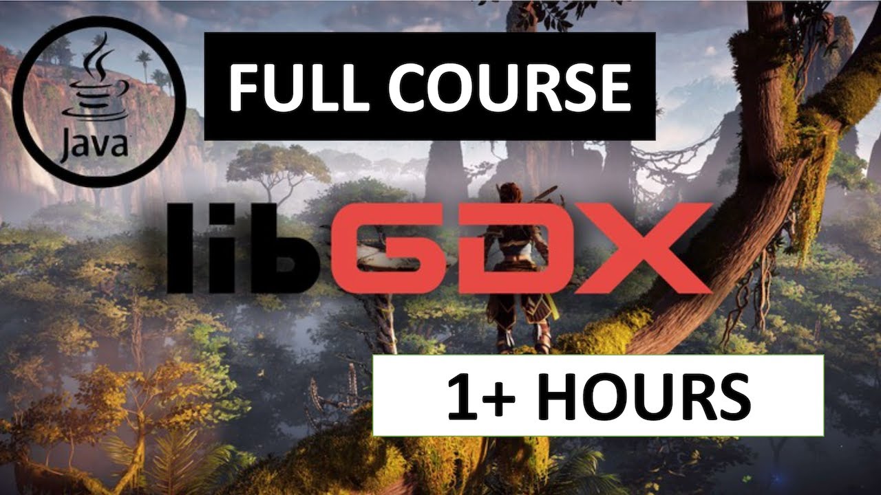 libGDX Framework FULL Course. Learn How to create Professional Java Games