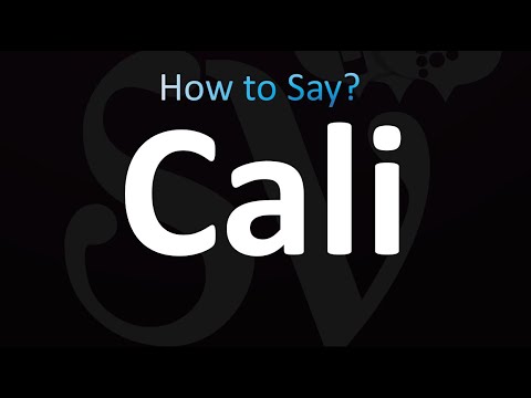 How to Pronounce Cali (correctly!)