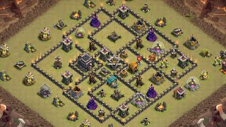 【クラクラ】けんたさんの天災ドラゴンラッシュ TH9全壊