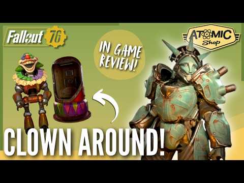 LADY LIBERTY POWER ARMOR! THOROUGH in-game atom shop update review of Peppino & NEW PA | Fallout 76