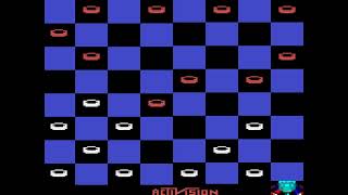 Atari 2600 Game: Checkers (1980 Activision)