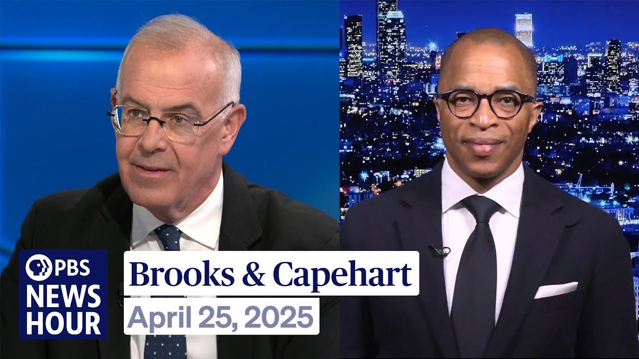 Brooks and Capehart on Trump's reaction to public pressure