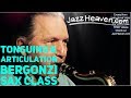 *Saxophone Lesson* MASTER Jerry Bergonzi on Tonguing & Articulation How to Play Saxophone