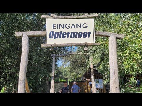 Ein Besuch im Germanendorf  'OPFERMOOR-VOGTEI' bei Oberdorla in Thüringen am 22. September 2023
