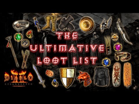 Items You NEED to pick up! - The Ultimative Loot List [Diablo 2 Resurrected Farming]