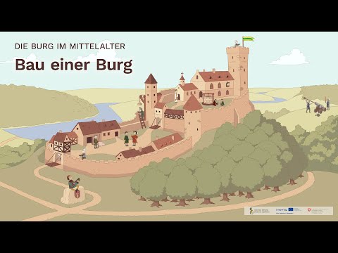 Die Burg im Mittelalter – Clip 10: Bau einer Burg