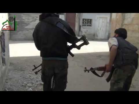 اشتباكات بين كتيبة حذيفة بن اليمان  وقوات النظام بالقرب من فرع الجوية في جنوب دمشق