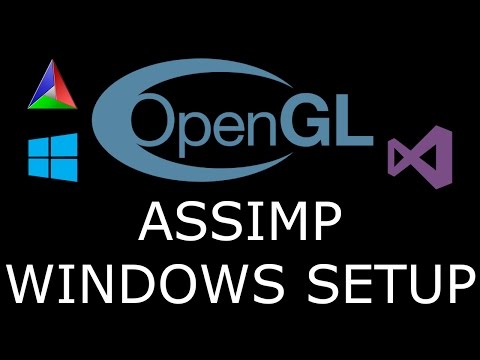 Modern OpenGL 3.0+ [MODEL LOADING] ASSIMP Setup Using CMAKE Windows