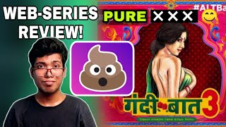GANDII BAAT SEASON 3 REVIEW(BENGALI)|WORST WEB SERIES