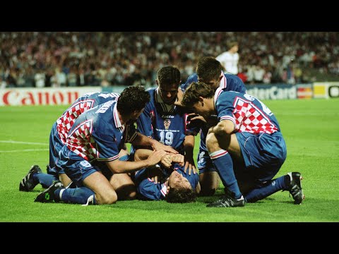Gol De Robert Jarni a Alemania   Mundial Francia 1998 (Cuartos de Final)