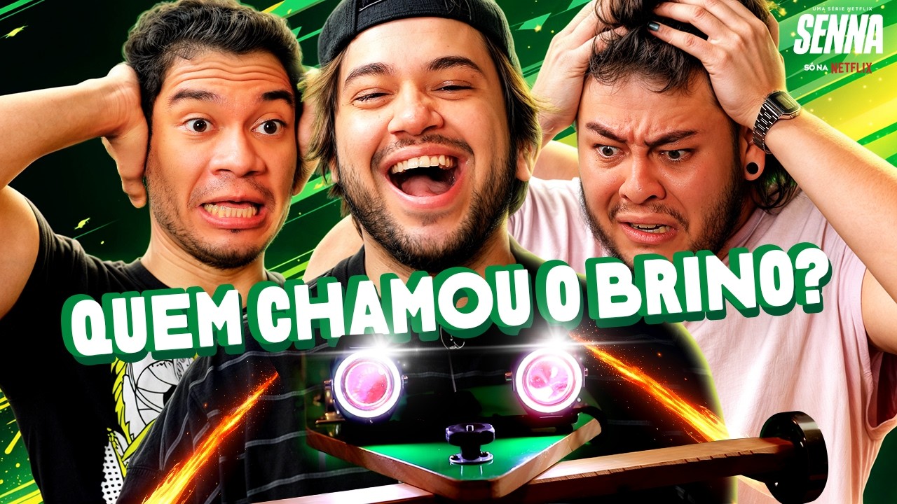 Se o Brino NÃO ATRAPALHAR, o vídeo ACABA | Brino, Igor Guimarães e Biscoito são Coisa Nossa