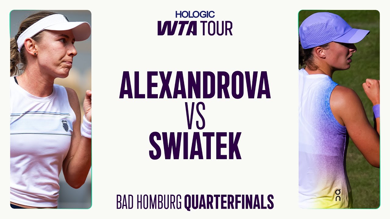 Bad Homburg Quarterfinals | WTA Match Highlights