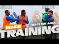 Jokes and good atmosphere in Real Madrid's training
