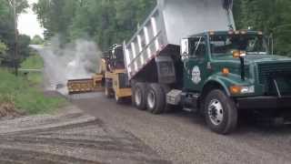 preview picture of video '2014 Phoenix Services LLC #6M - Columbiana Co Chip Seal Project'