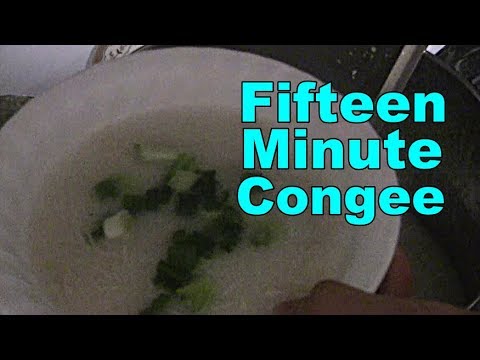 Delicious Chinese Congee In 15 Minutes (Fast Rice Porridge) Stay At Home Cooking