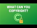 Can I Copyright That?