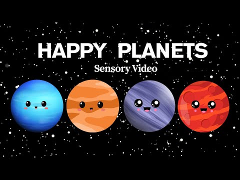 Baby Bear | Happy Planets  | Visual Tracking and Calming Music