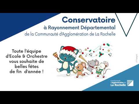 Vidéo - Ecole & Orchestre vous souhaite de belles fêtes de fin d'année !
