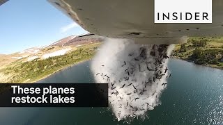 These planes restock lakes in Utah