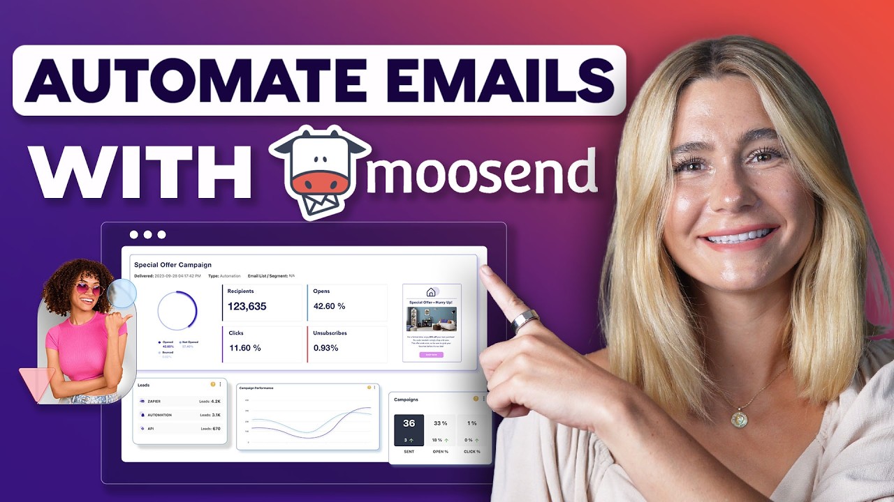 Moosend Automation Tutorial: Build a Welcome Email Flow Step-by-Step (No Coding)