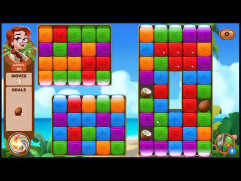 Lost Island Blast Adventure Level 81 - NO BOOSTERS 🏝️ | SKILLGAMING ✔️