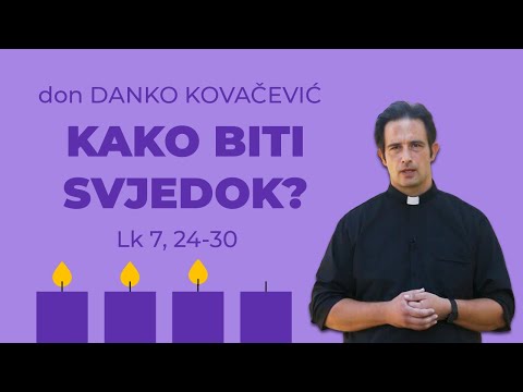 Bit ćeš slušan ako si svjedok | Evanđelje dana