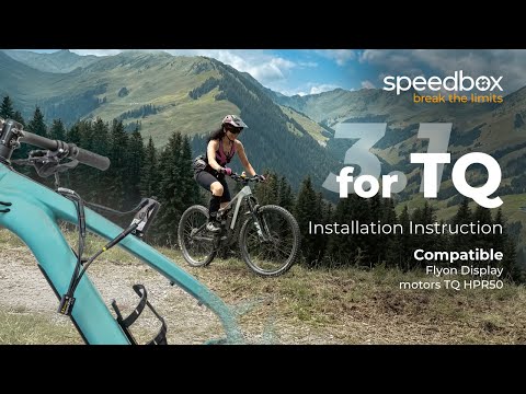NEW! Easy Install of SpeedBox 3.1 for e-Bikes with TQ HPR40/50/60 Motors