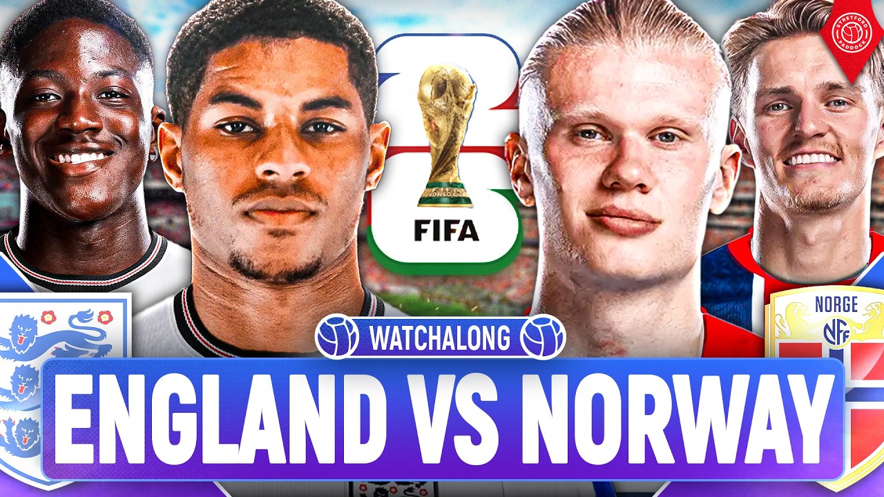 England Vs Norway | LIVE World Cup 2026 Watchalong