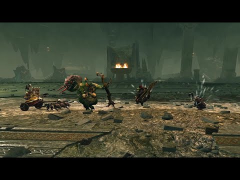 Grom & Troll Hag Vs Azhag & Black Orc