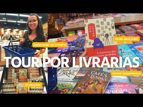 VLOG TOUR POR LIVRARIAS #3 | Livraria Leitura - Shopping Rio Sul | Ana Carolina Wagner