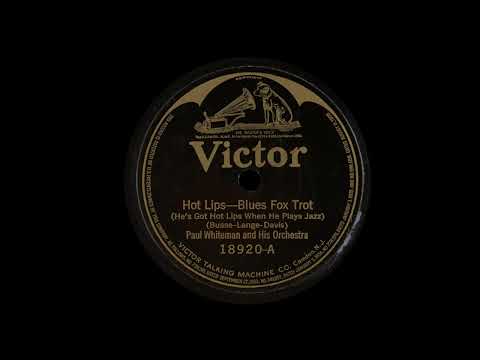 Paul Whiteman and His Orchestra, The Virginians [1920] - Hot Lips / Send Back My Honeyman