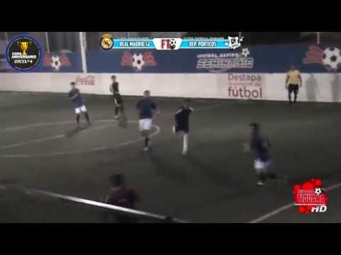 Real Madrid Tijuana VS Deportivo Porticos - Copa Aniversario 2014 Futbol Rapido Seminario